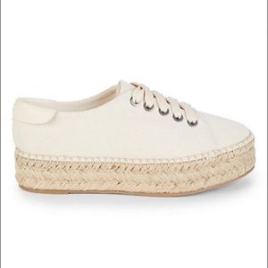 Splendid platform espadrille canvas sneakers